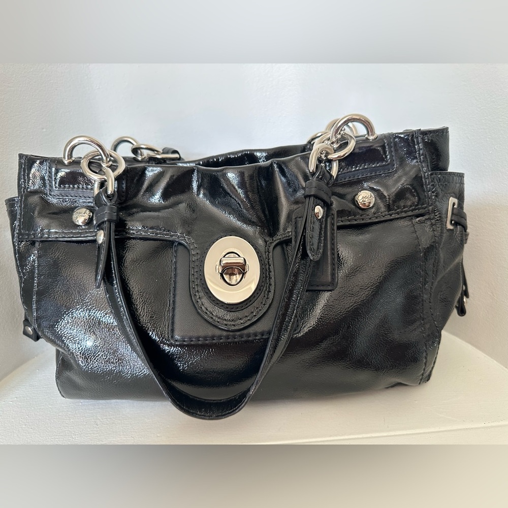 Coach Black Shoulder Bag